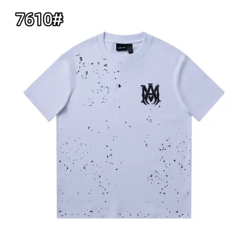 Amiri T-Shirts Short Sleeved For Men #1436556 $27.00 USD, Wholesale Replica Amiri T-Shirts