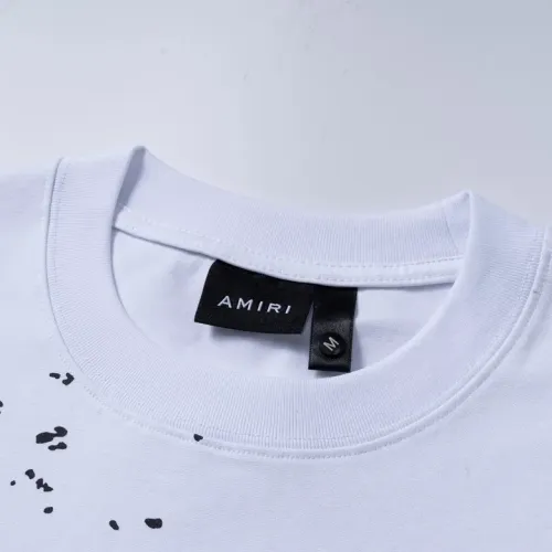 Replica Amiri T-Shirts Short Sleeved For Men #1436556 $27.00 USD for Wholesale
