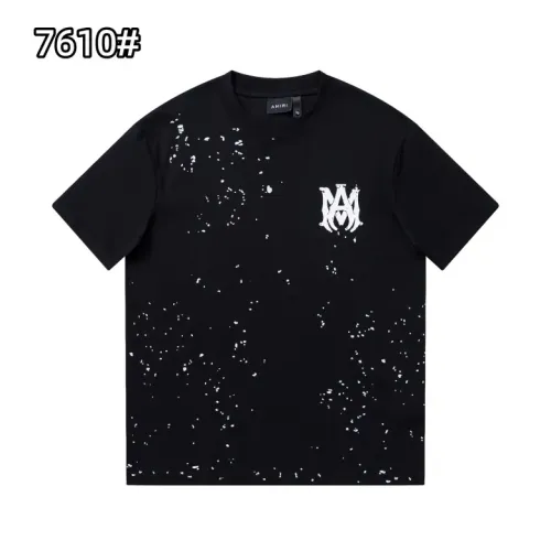 Amiri T-Shirts Short Sleeved For Men #1436558 $27.00 USD, Wholesale Replica Amiri T-Shirts