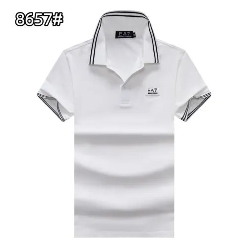 Armani T-Shirts Short Sleeved For Men #1436573 $25.00 USD, Wholesale Replica Armani T-Shirts