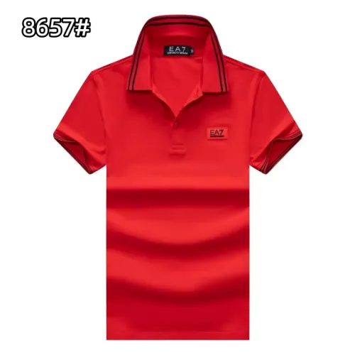 Armani T-Shirts Short Sleeved For Men #1436574 $25.00 USD, Wholesale Replica Armani T-Shirts
