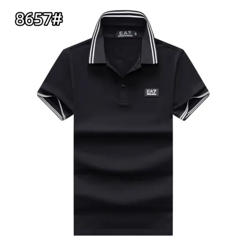 Armani T-Shirts Short Sleeved For Men #1436577 $25.00 USD, Wholesale Replica Armani T-Shirts
