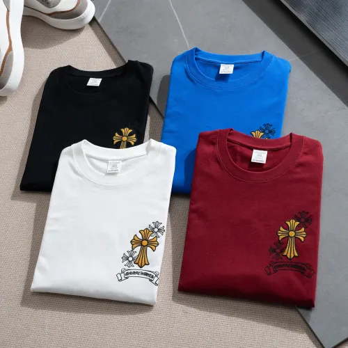 Replica Chrome Hearts T-Shirts Short Sleeved For Unisex #1436589 $36.00 USD for Wholesale