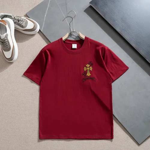 Chrome Hearts T-Shirts Short Sleeved For Unisex #1436590 $36.00 USD, Wholesale Replica Chrome Hearts T-Shirts