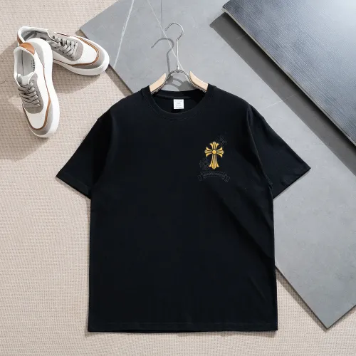 Chrome Hearts T-Shirts Short Sleeved For Unisex #1436591 $36.00 USD, Wholesale Replica Chrome Hearts T-Shirts