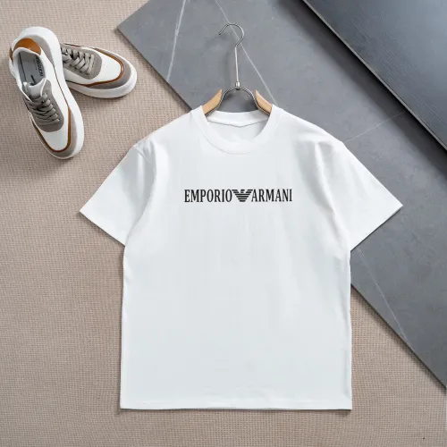 Armani T-Shirts Short Sleeved For Unisex #1436600 $36.00 USD, Wholesale Replica Armani T-Shirts