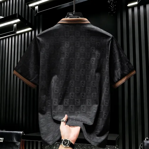 Replica Fendi T-Shirts Short Sleeved For Men #1436699 $45.00 USD for Wholesale