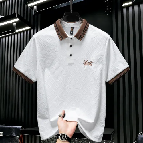 Louis Vuitton LV T-Shirts Short Sleeved For Men #1436702 $45.00 USD, Wholesale Replica Louis Vuitton LV T-Shirts