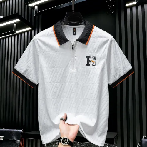 Hermes T-Shirts Short Sleeved For Men #1436708 $45.00 USD, Wholesale Replica Hermes T-Shirts