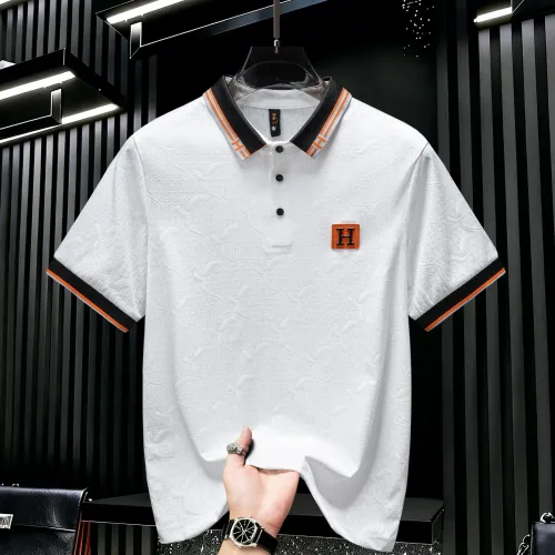 Hermes T-Shirts Short Sleeved For Men #1436712 $45.00 USD, Wholesale Replica Hermes T-Shirts
