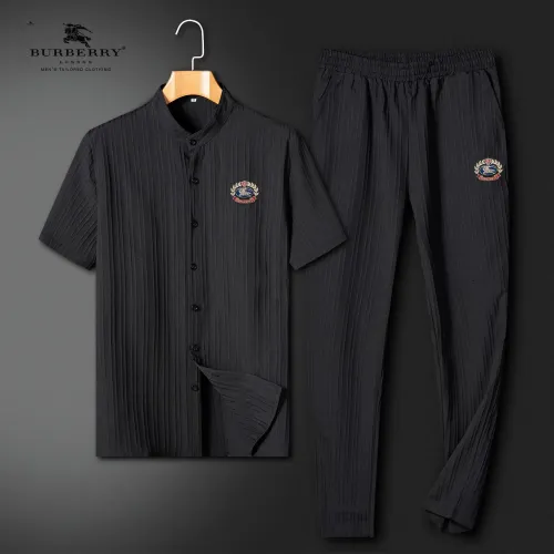 Burberry Tracksuits Short Sleeved For Unisex #1436749 $64.00 USD, Wholesale Replica Burberry Tracksuits