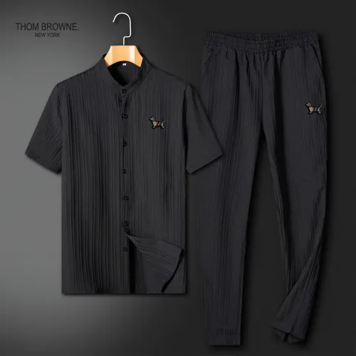 Thom Browne TB Tracksuits Short Sleeved For Unisex #1436761 $64.00 USD, Wholesale Replica Thom Browne TB Tracksuits