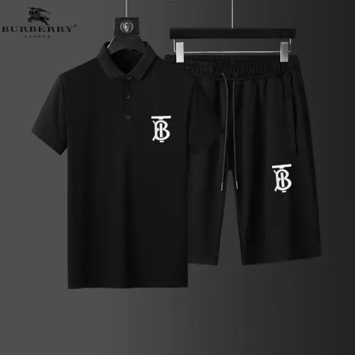 Burberry Tracksuits Short Sleeved For Men #1436804 $48.00 USD, Wholesale Replica Burberry Tracksuits