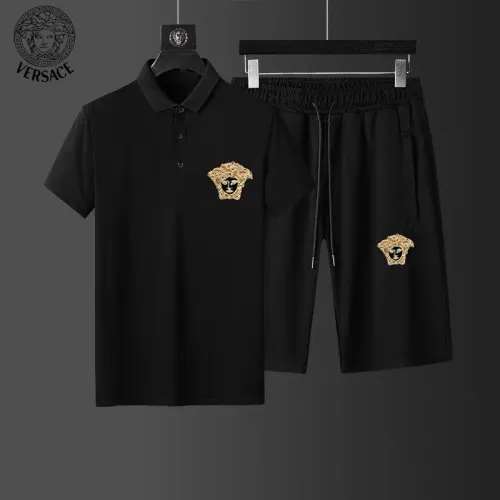 Versace Tracksuits Short Sleeved For Men #1436813 $48.00 USD, Wholesale Replica Versace Tracksuits