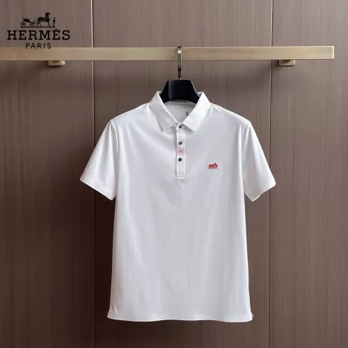 Hermes T-Shirts Short Sleeved For Men #1436872 $48.00 USD, Wholesale Replica Hermes T-Shirts