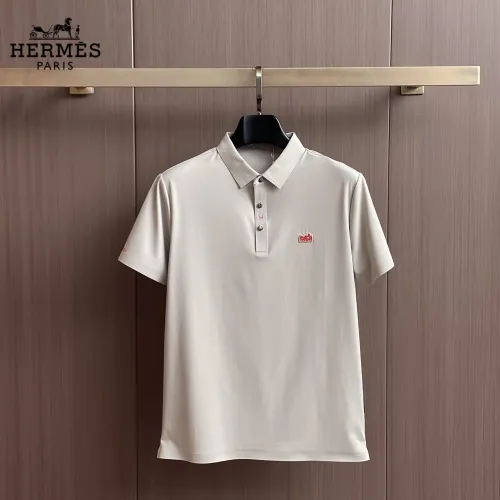 Hermes T-Shirts Short Sleeved For Men #1436873 $48.00 USD, Wholesale Replica Hermes T-Shirts