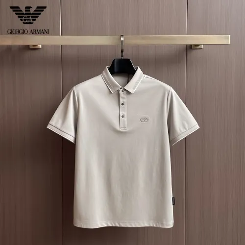 Armani T-Shirts Short Sleeved For Men #1436897 $48.00 USD, Wholesale Replica Armani T-Shirts