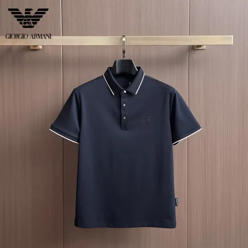 Armani T-Shirts Short Sleeved For Men #1436898 $48.00 USD, Wholesale Replica Armani T-Shirts