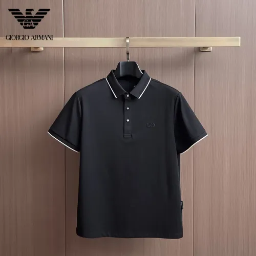 Armani T-Shirts Short Sleeved For Men #1436899 $48.00 USD, Wholesale Replica Armani T-Shirts