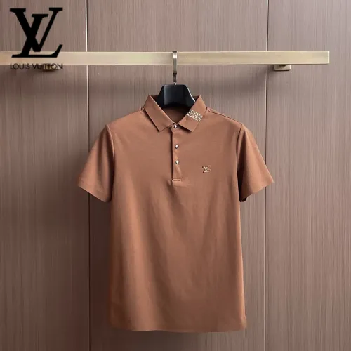 Louis Vuitton LV T-Shirts Short Sleeved For Men #1436910 $48.00 USD, Wholesale Replica Louis Vuitton LV T-Shirts