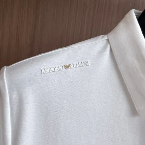 Replica Armani Shirts Short Sleeved For Men #1436943 $52.00 USD for Wholesale