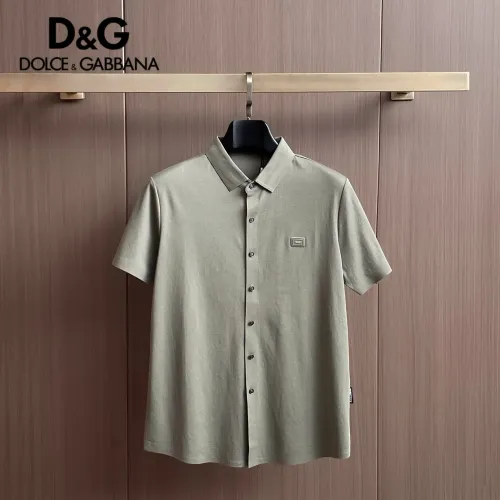 Dolce &amp; Gabbana D&amp;G Shirts Short Sleeved For Men #1436951 $52.00 USD, Wholesale Replica Dolce &amp; Gabbana D&amp;G Shirts