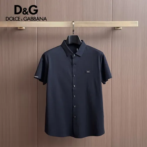 Dolce &amp; Gabbana D&amp;G Shirts Short Sleeved For Men #1436952 $52.00 USD, Wholesale Replica Dolce &amp; Gabbana D&amp;G Shirts