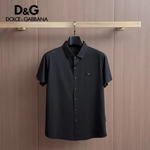 Dolce &amp; Gabbana D&amp;G Shirts Short Sleeved For Men #1436953 $52.00 USD, Wholesale Replica Dolce &amp; Gabbana D&amp;G Shirts