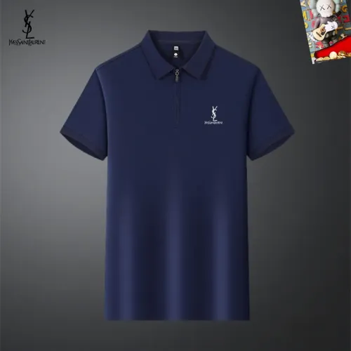 Yves Saint Laurent YSL T-shirts Short Sleeved For Men #1436963 $34.00 USD, Wholesale Replica Yves Saint Laurent YSL T-shirts