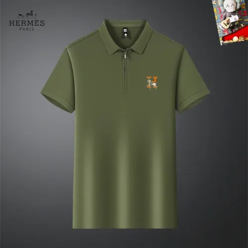 Hermes T-Shirts Short Sleeved For Men #1436997 $34.00 USD, Wholesale Replica Hermes T-Shirts