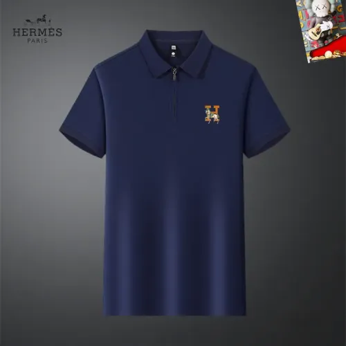 Hermes T-Shirts Short Sleeved For Men #1436998 $34.00 USD, Wholesale Replica Hermes T-Shirts