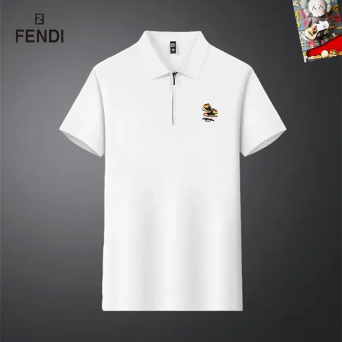 Fendi T-Shirts Short Sleeved For Men #1437015 $34.00 USD, Wholesale Replica Fendi T-Shirts