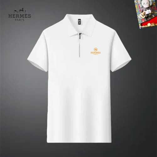 Hermes T-Shirts Short Sleeved For Men #1437035 $34.00 USD, Wholesale Replica Hermes T-Shirts