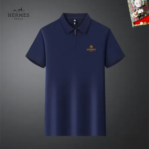 Hermes T-Shirts Short Sleeved For Men #1437038 $34.00 USD, Wholesale Replica Hermes T-Shirts
