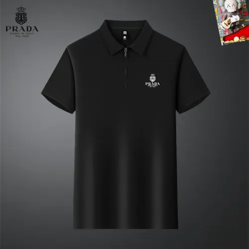 Prada T-Shirts Short Sleeved For Men #1437059 $34.00 USD, Wholesale Replica Prada T-Shirts