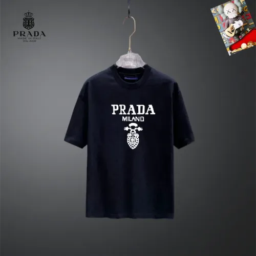 Prada T-Shirts Short Sleeved For Unisex #1437083 $25.00 USD, Wholesale Replica Prada T-Shirts