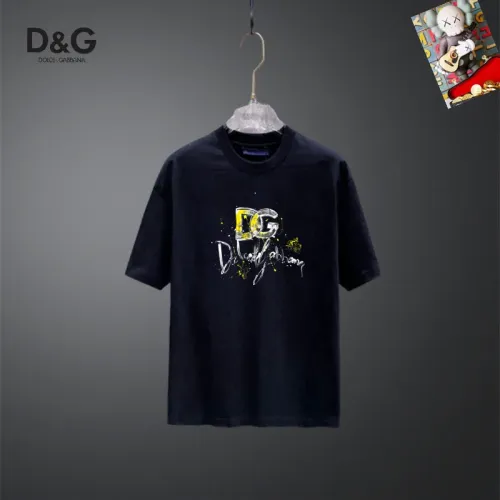 Dolce &amp; Gabbana D&amp;G T-Shirts Short Sleeved For Unisex #1437087 $25.00 USD, Wholesale Replica Dolce &amp; Gabbana D&amp;G T-Shirts