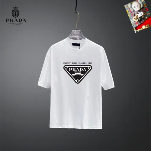 Prada T-Shirts Short Sleeved For Unisex #1437108 $25.00 USD, Wholesale Replica Prada T-Shirts