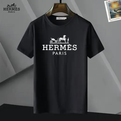 Hermes T-Shirts Short Sleeved For Unisex #1437146 $25.00 USD, Wholesale Replica Hermes T-Shirts