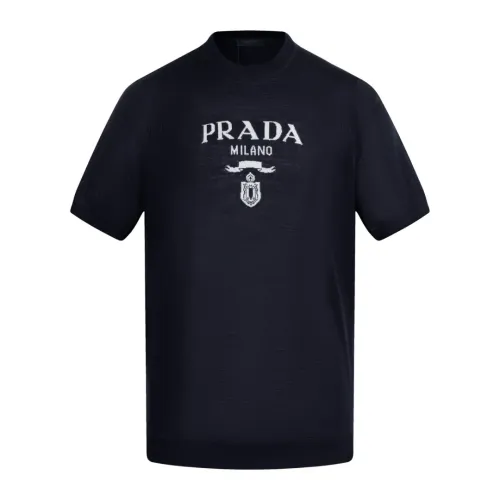 Prada T-Shirts Short Sleeved For Unisex #1437184 $68.00 USD, Wholesale Replica Prada T-Shirts