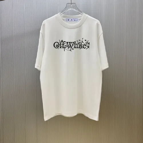 Off-White T-Shirts Short Sleeved For Unisex #1437190 $34.00 USD, Wholesale Replica Off-White T-Shirts