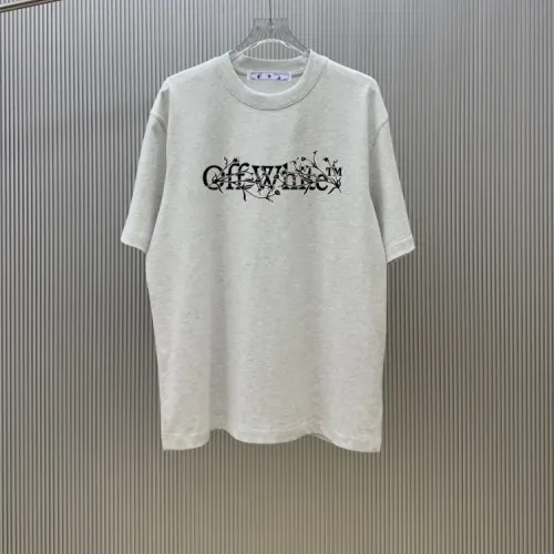 Off-White T-Shirts Short Sleeved For Unisex #1437192 $34.00 USD, Wholesale Replica Off-White T-Shirts