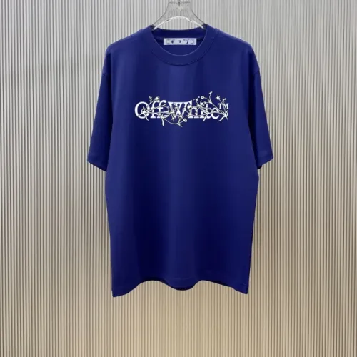 Off-White T-Shirts Short Sleeved For Unisex #1437193 $34.00 USD, Wholesale Replica Off-White T-Shirts
