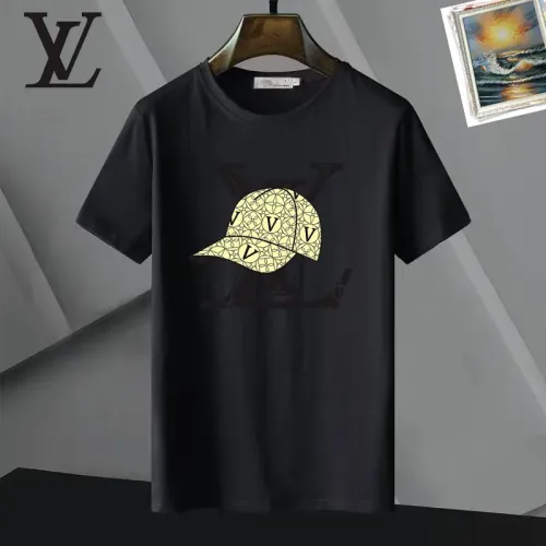 Louis Vuitton LV T-Shirts Short Sleeved For Unisex #1437211 $25.00 USD, Wholesale Replica Louis Vuitton LV T-Shirts