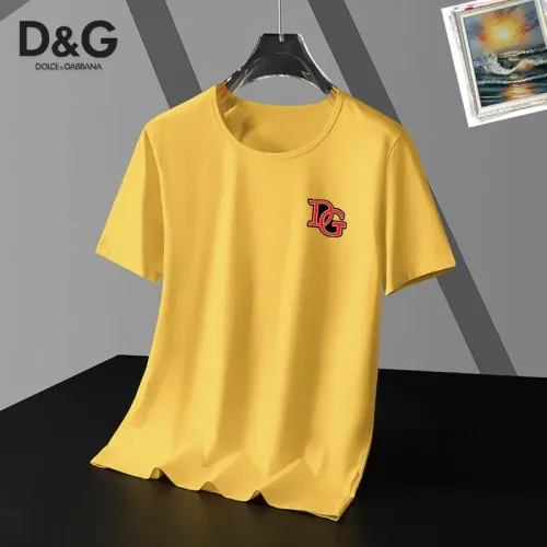 Dolce &amp; Gabbana D&amp;G T-Shirts Short Sleeved For Unisex #1437236 $25.00 USD, Wholesale Replica Dolce &amp; Gabbana D&amp;G T-Shirts