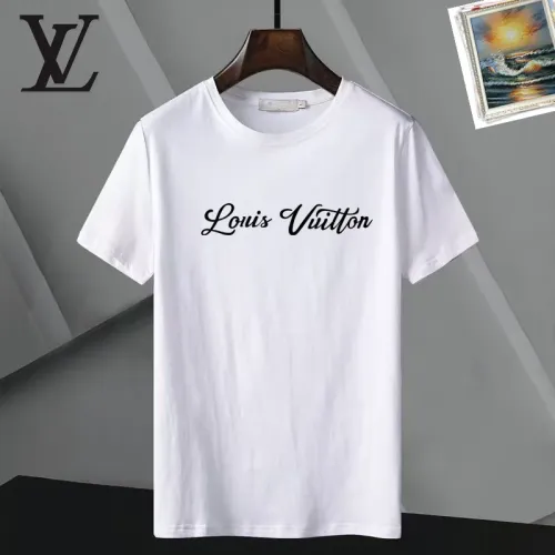 Louis Vuitton LV T-Shirts Short Sleeved For Unisex #1437252 $25.00 USD, Wholesale Replica Louis Vuitton LV T-Shirts