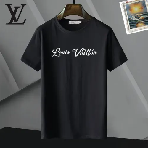 Louis Vuitton LV T-Shirts Short Sleeved For Unisex #1437253 $25.00 USD, Wholesale Replica Louis Vuitton LV T-Shirts