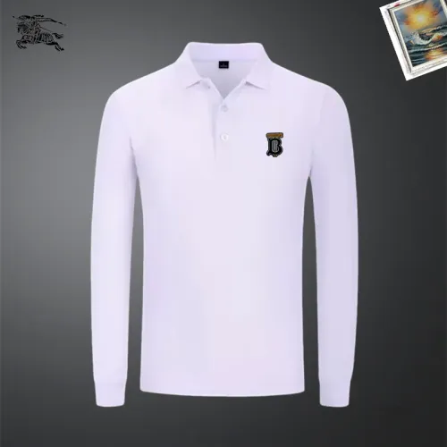 Burberry T-Shirts Long Sleeved For Men #1437287 $40.00 USD, Wholesale Replica Burberry T-Shirts