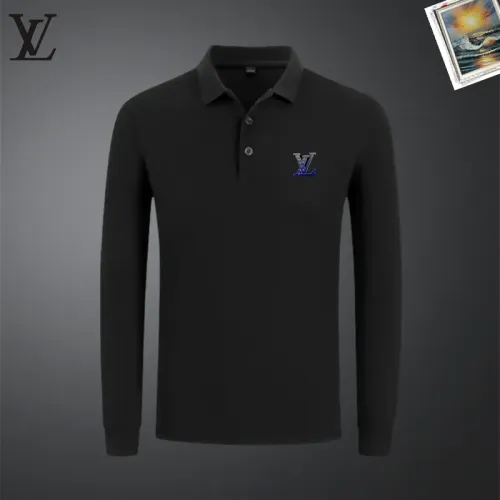 Louis Vuitton LV T-Shirts Long Sleeved For Men #1437297 $40.00 USD, Wholesale Replica Louis Vuitton LV T-Shirts