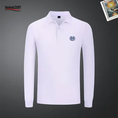 Balenciaga T-Shirts Long Sleeved For Men #1437325 $40.00 USD, Wholesale Replica Balenciaga T-Shirts